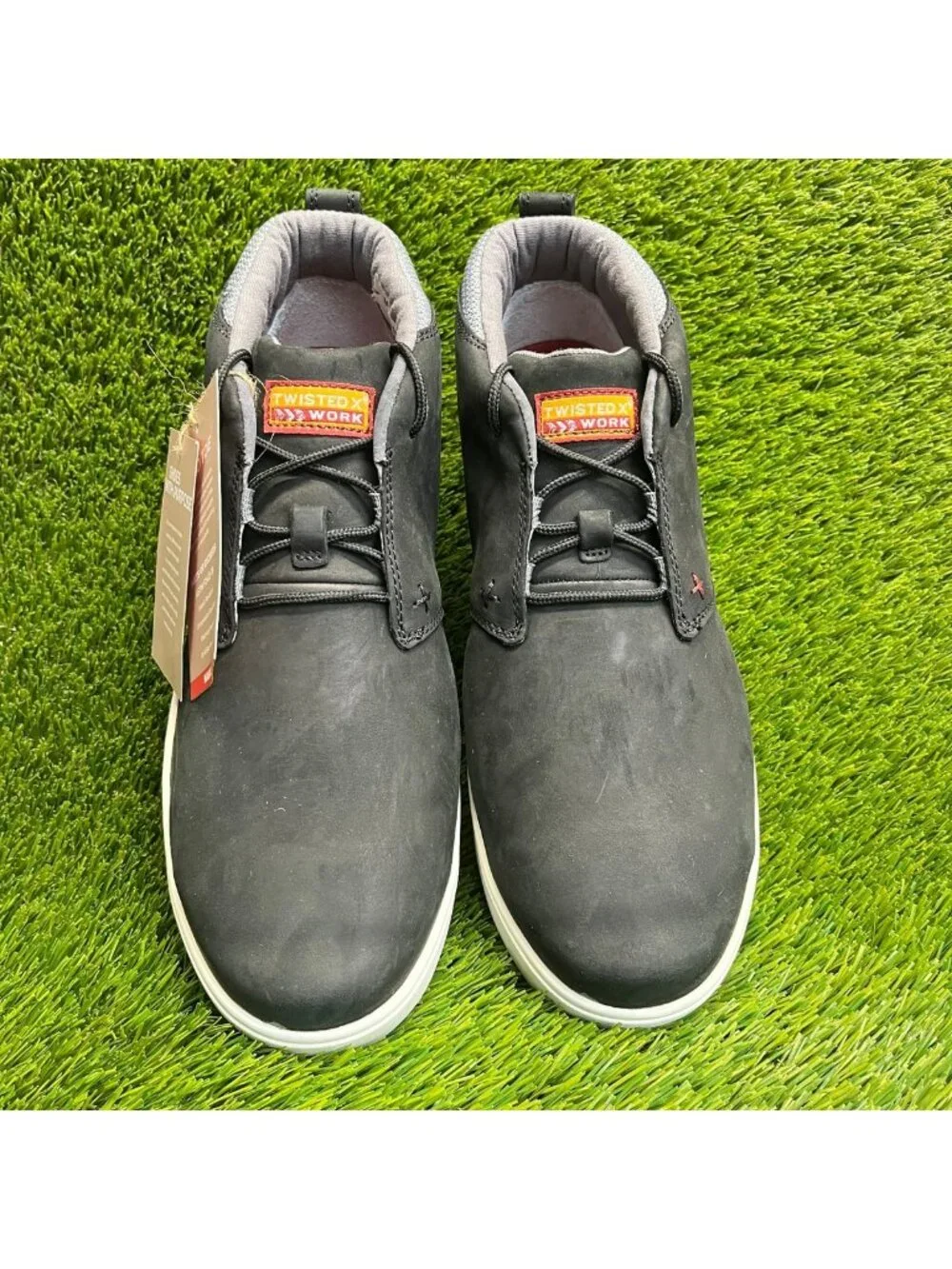 Twisted X Work Kicks XRD Met Guard Mens Size 10 Black Nano
